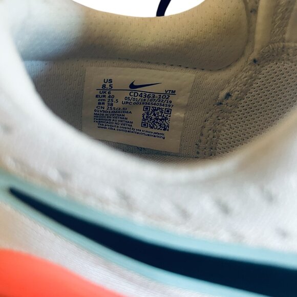 Nike Joyride CC Women's 8.5 🌊 Aqua/Orange Running Shoes 💎 Excellent Condition - Picture 6 of 6